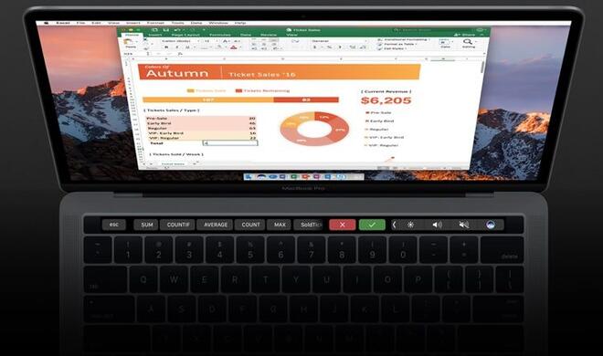 Office für Mac mit Touch-Bar-Unterstützung 