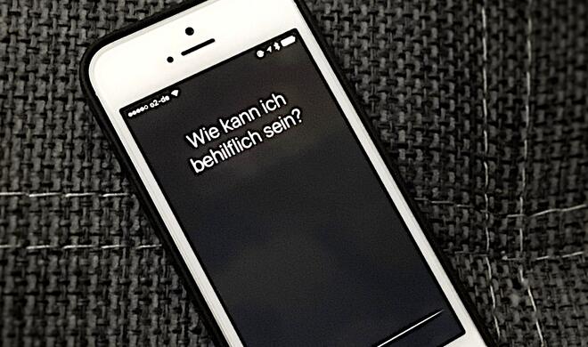 Siri auf dem iPhone