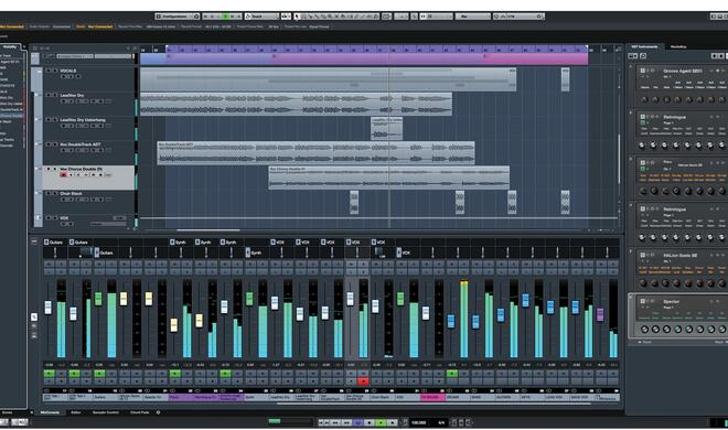 Bereits auf den ersten Blick fällt auf, dass das Projektfenster von Cubase für mehr Übersicht nun in mehrere Zonen unterteilt wurde.