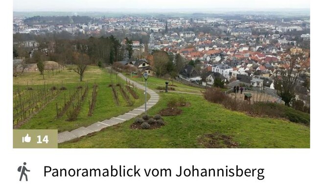 Screenshot aus Komoot