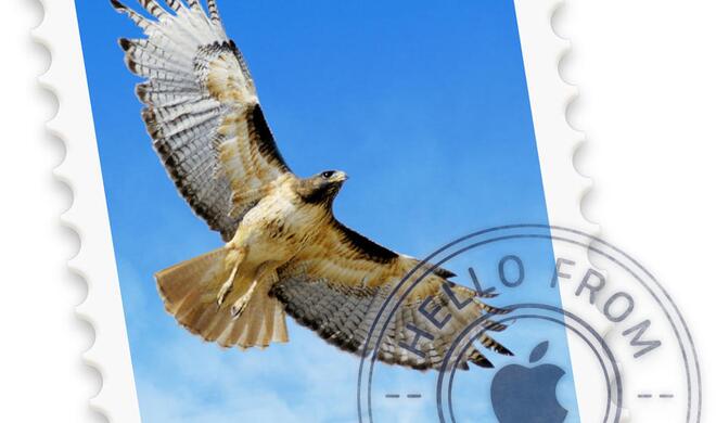 Passen Sie bei Apple Mail die Symbolleiste an Ihre Wünsche an.