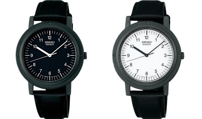 Seiko Chariot mit schwarzem und weißem Zifferblatt in der größeren Variante mit 37,5 mm Durchmesser