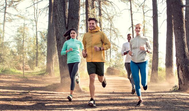 Fitbit Charge 2 beim Joggen