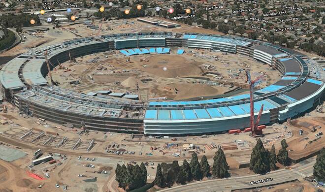 Apple Park in Apple Maps