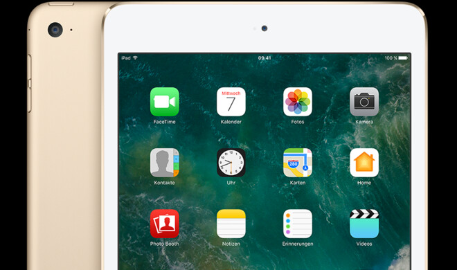iPad mini 4 in Gold