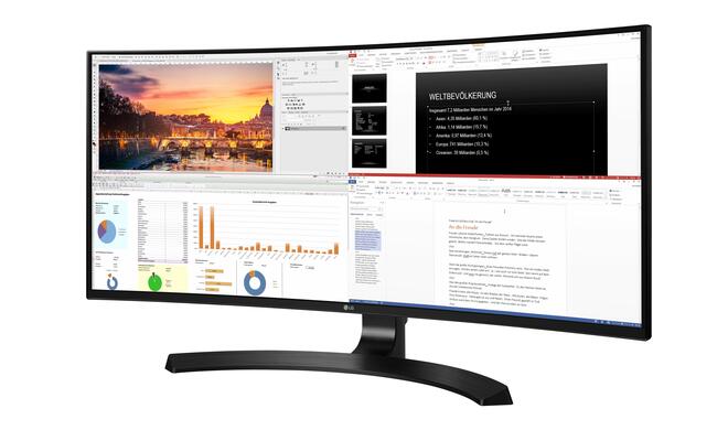 Der Curved 34CB88-B gehört ist das Mittelklasse-Modell