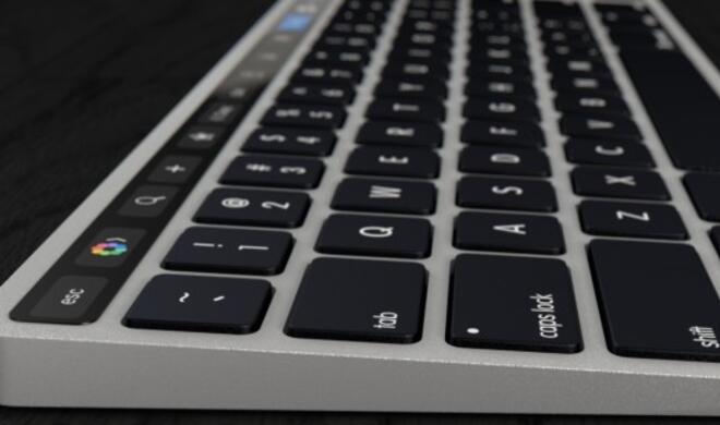 Mockup Magic Keyboard mit Touch Bar