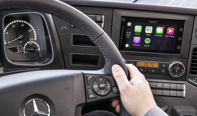 CarPlay im LKW