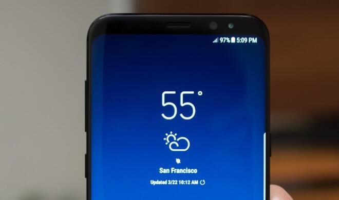 Samsung Galaxy S8+ in Schwarz