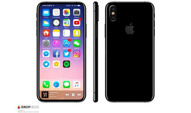 iPhone 8 Rendering