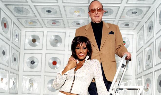 Whitney Houston und Clive Davis