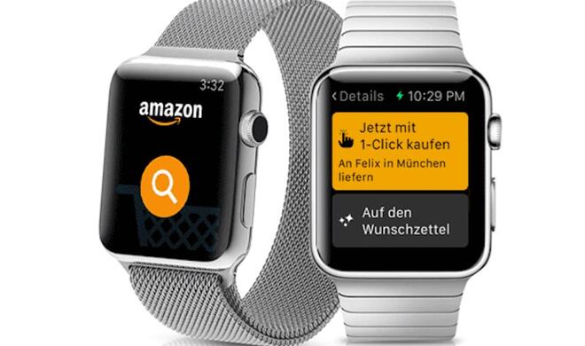 Die Amazon-App für die Apple Watch gibt es nicht mehr.