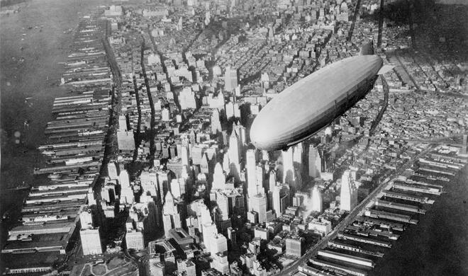 Zeppeline sind seit den 1930ern nicht mehr relevant