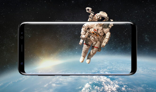 Das Infinity Display des Galaxy S8 ist eindrucksvoll