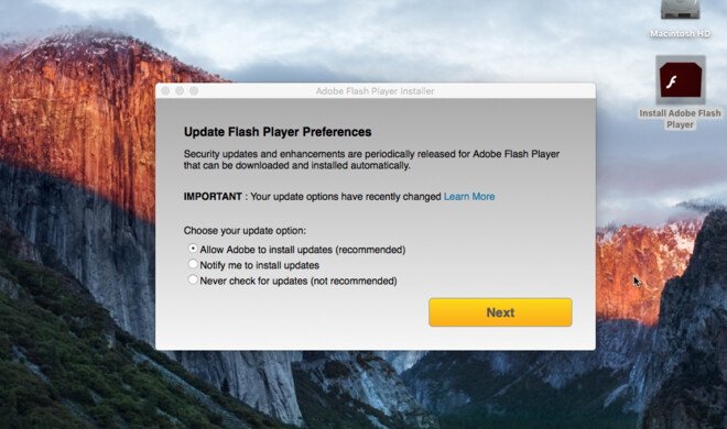 Unter Windows bereits bekannt Malware gibt sich als Flash-Update unter macOS die Ehre