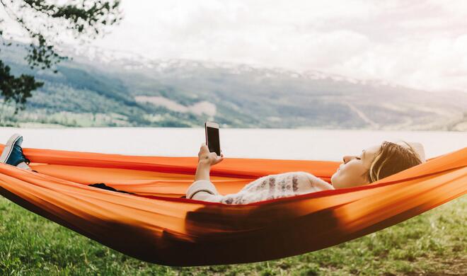 Natur und Technik koexistieren in Norwegen nebeneinander