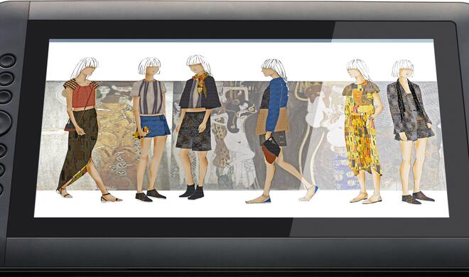 Der mitgelieferte Stift kommt ohne Stromversorgung aus und verfügt über 2.048 Druckstufen.