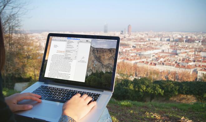 Gerade unterwegs können die Tabs helfen, die Übersicht zu behalten