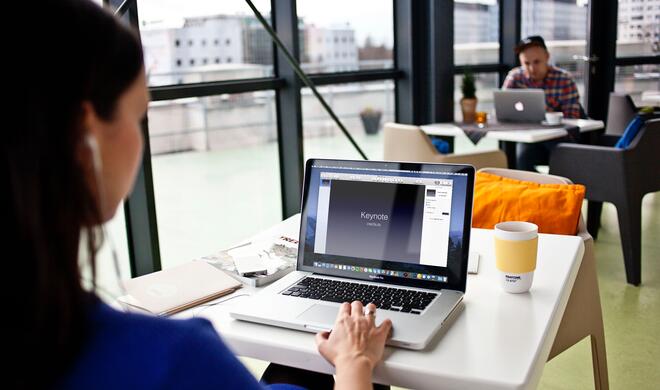 Manchmal ist das Speichern als .pptx-Datei sinnvoll