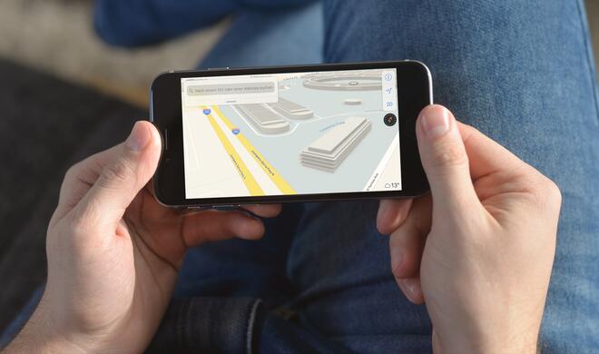 Der Apple Park ist nun auch in 3D vorhanden