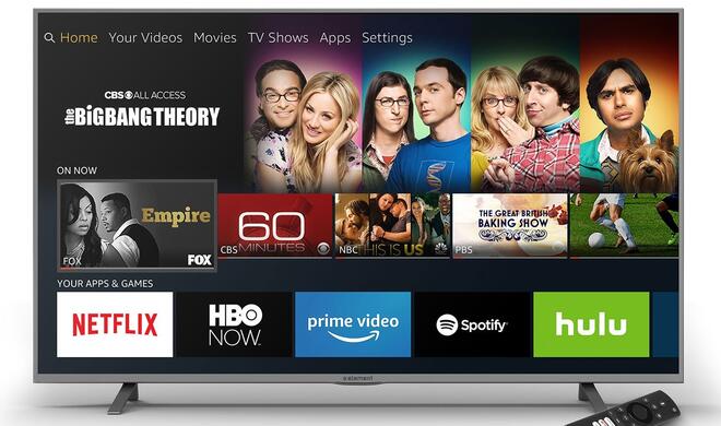 Fernseher von Element Elecrtronics in der „Fire TV“-Edition