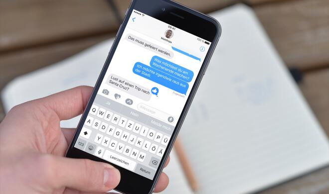 Mit Tapbacks kann man schnell auf Nachrichten reagieren ohne direkt zu antworten