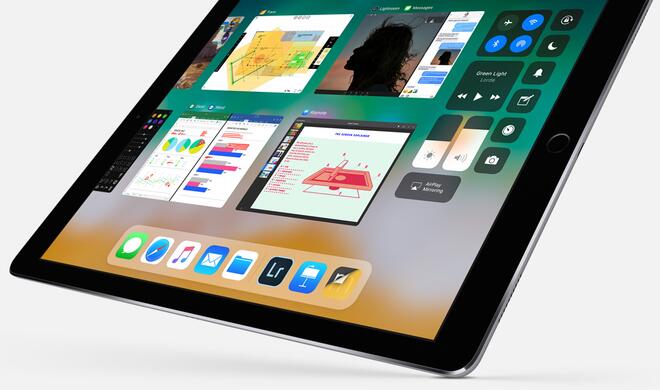 Das neue Dock kann bis zu 15 Apps fassen