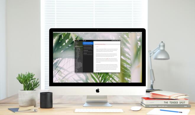 Der Markdown-Editor Ulysses am iMac