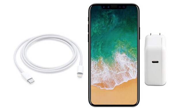 Wird das iPhone 8 tatsächlich mit einem Lightning-auf-USB-C-Kabel ausgeliefert?
