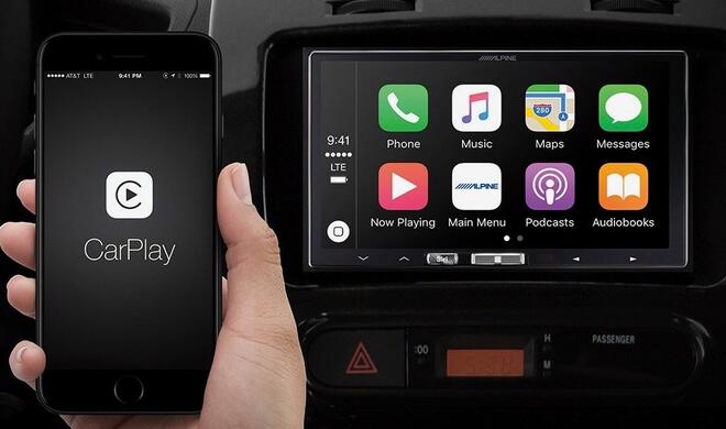Alpine iLX-107 als Autoradio mit Wireless CarPlay