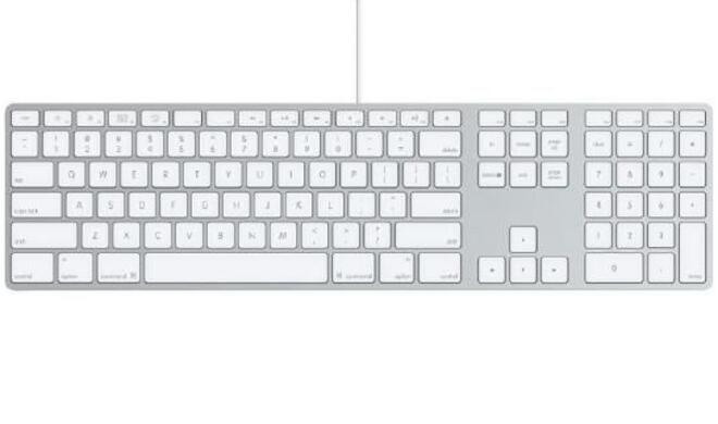 &quot;Wired Keyboard&quot; mit Ziffernblock