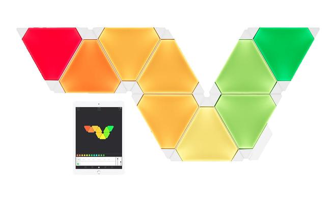 Nanoleaf Aurora ist vielleicht ein wenig extra-vagant und alles andere als günstig, verfehlt seine Wirkung aber garantiert nicht.