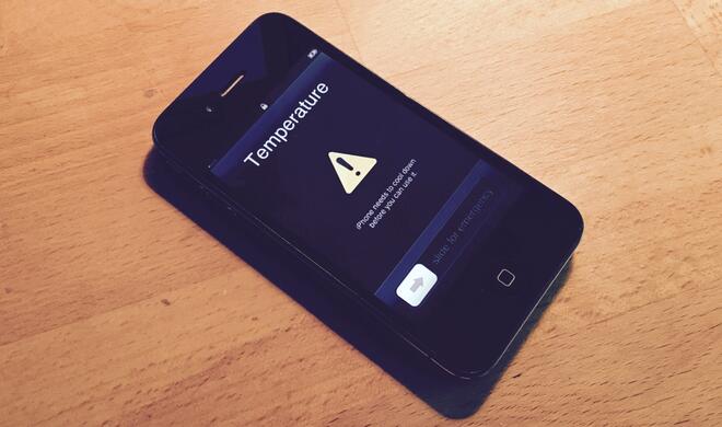 Ein solches iPhone 4s soll für den Brand verantwortlich sein.