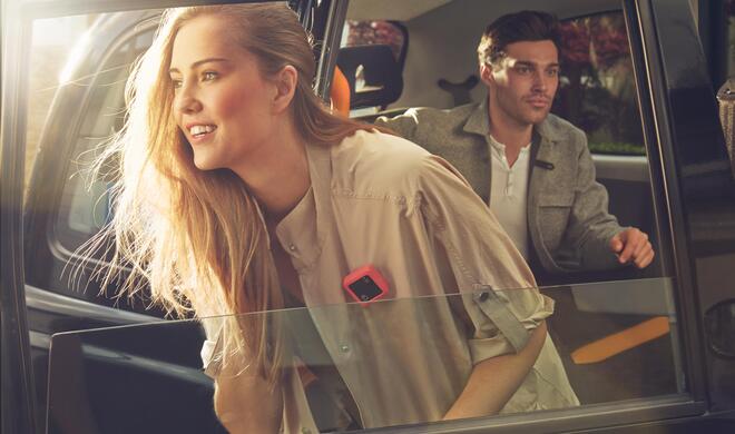 Alles im Blick: Das Leben aus der Ich-Perspektive filmen ist mit der Drift Compass kein Problem.