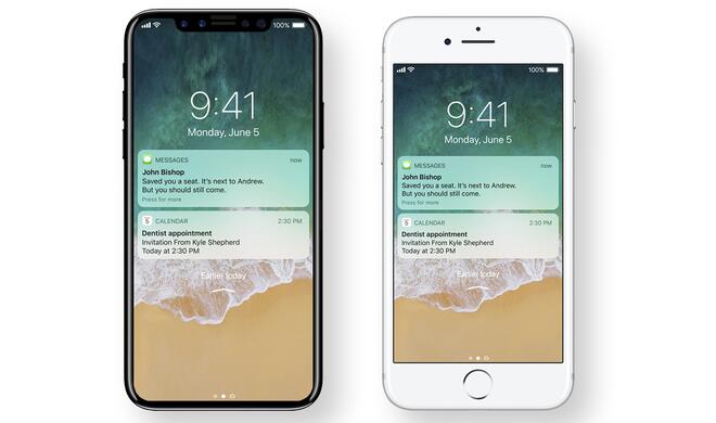 Das fast randlose Displaydesign wirkt einfach nur schick
