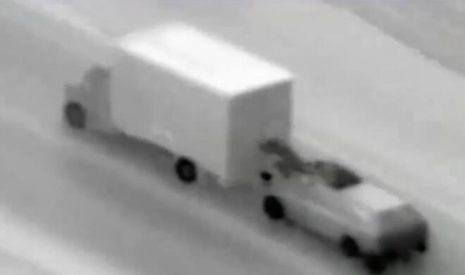 Diebe steigen vom Auto zum LKW um