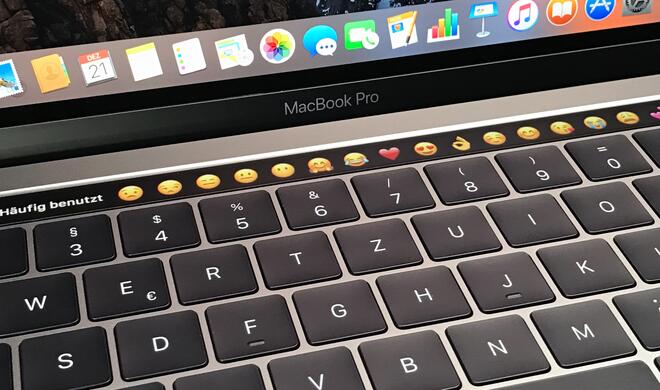 Die Touch Bar des MacBook Pro ist eine tolle Erweiterung