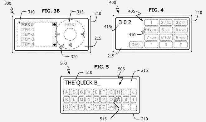 Die Abbildungen im Patent zeigen das Konzept des iPhone nano.