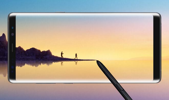 Galaxy Note 8 in Schwarz