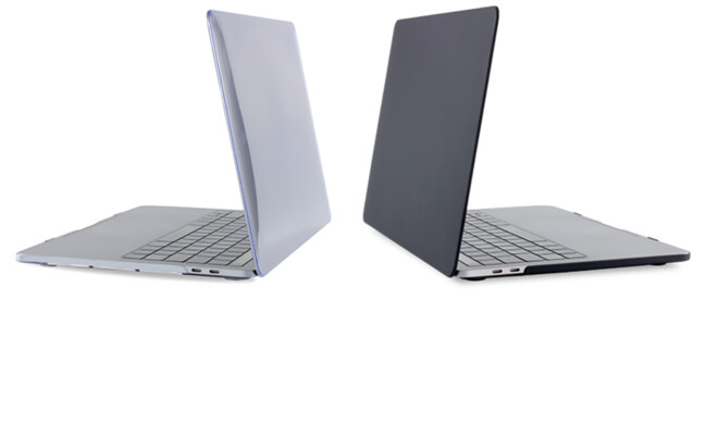 Die Hüllen gibt es in verschiedenen Farben.