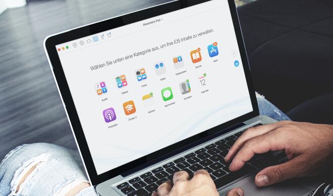 AnyTrans auf dem MacBook