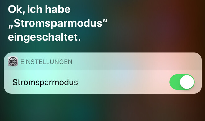 Der Stromsparmodus ist eine Möglichkeit um über den Tag zu kommen.