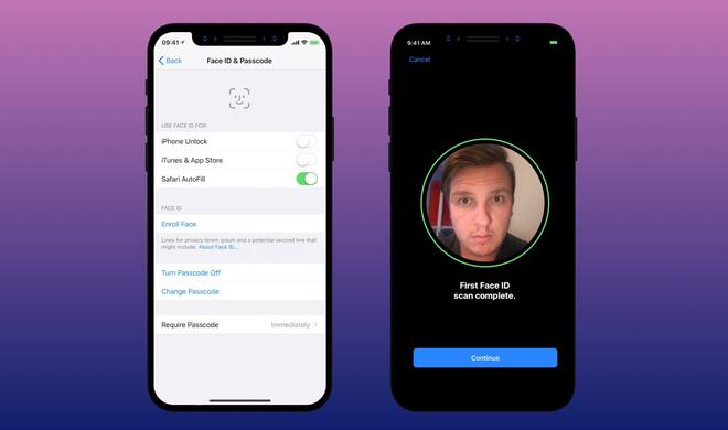 Face ID lässt sich wahrscheinlich auch für Apple Pay nutzen.