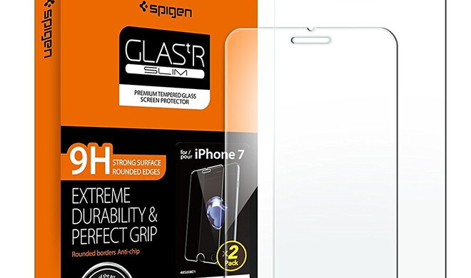 Panzerglas von Spigen fürs iPhone 8