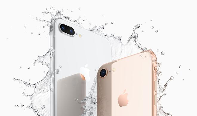 Das iPhone 8 und iPhone 8 Plus sind wieder wasserdicht