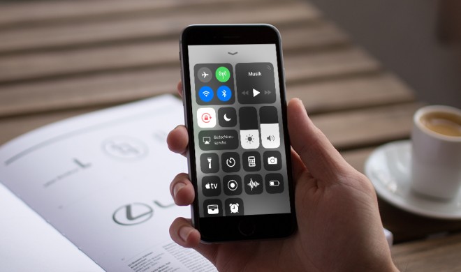 Kontrollzentrum in iOS 11