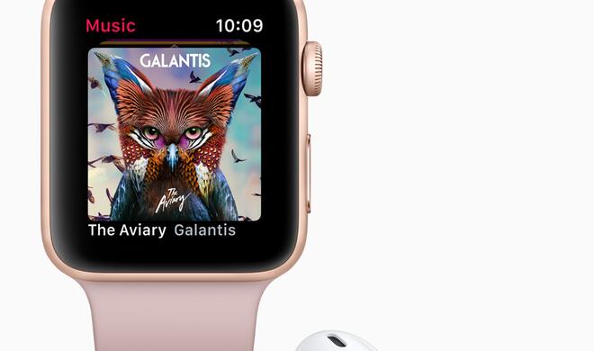 Ab Oktober gibt es die Möglichkeit Apple Music direkt auf die Watch zu streamen