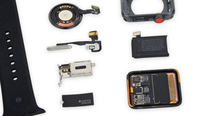 Apple Watch Series 3 auseinandergebaut Batterie groBer Mac Life