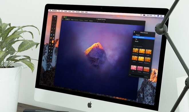 Pixelmator auf dem iMac