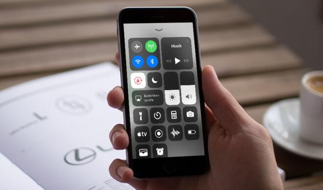 Kontrollzentrum in iOS 11